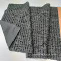 En tricot en fil teint en poly spandex chanelstyle-3283